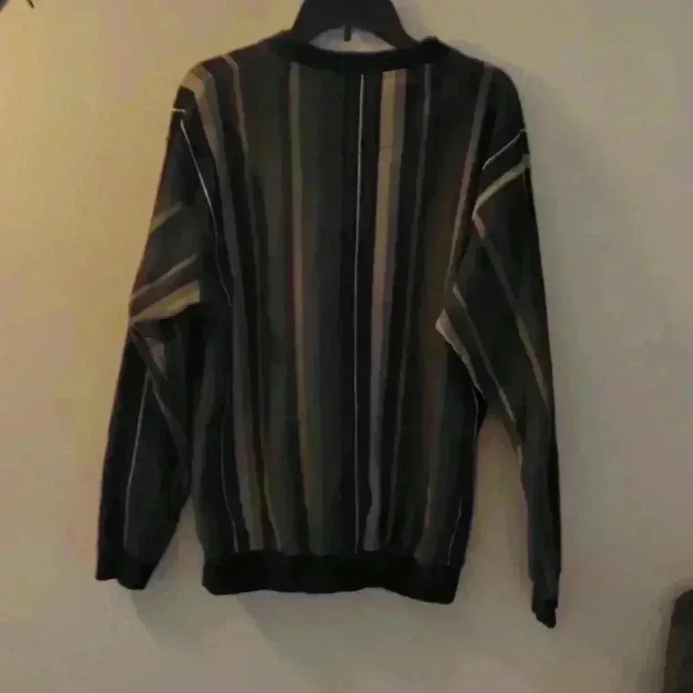 Knights Sportswear sweater, size large, gray and black